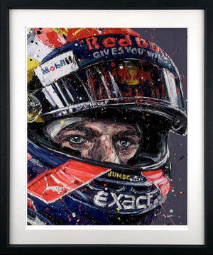 Simply Lovleh Framed Signed Limited Edition Print on Paper by Artist Paul Oz