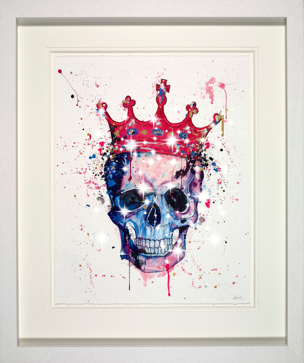 Skull Candy Framed Print on Paper by Artist Stephen Graham