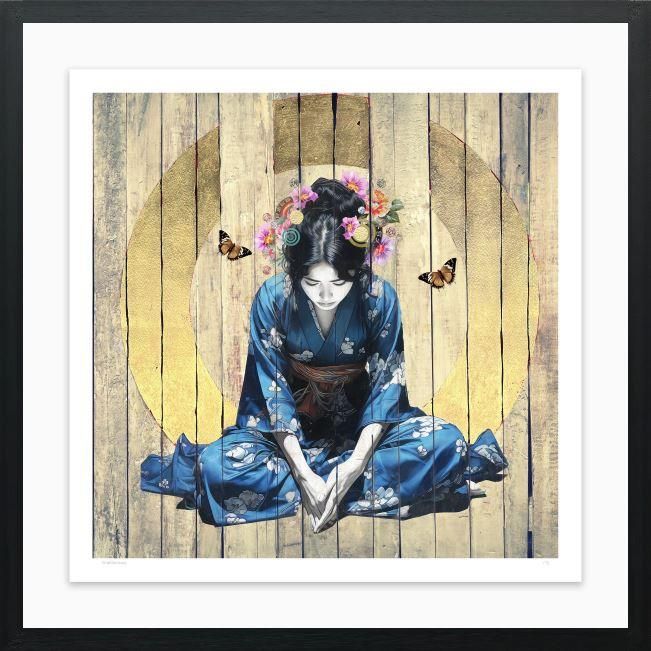 Small Sanctuary Framed Print by Artist Gareth Tristan Evans