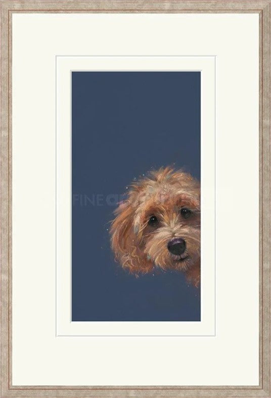 Sneaky Peak Signed Framed Limited Edition Print on Paper by Artist Nicky Litchfield