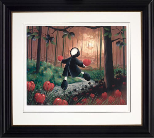 So Much Love Framed Print on Paper by Artist Mackenzie Thorpe