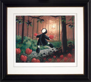 So Much Love Framed Print on Paper by Artist Mackenzie Thorpe