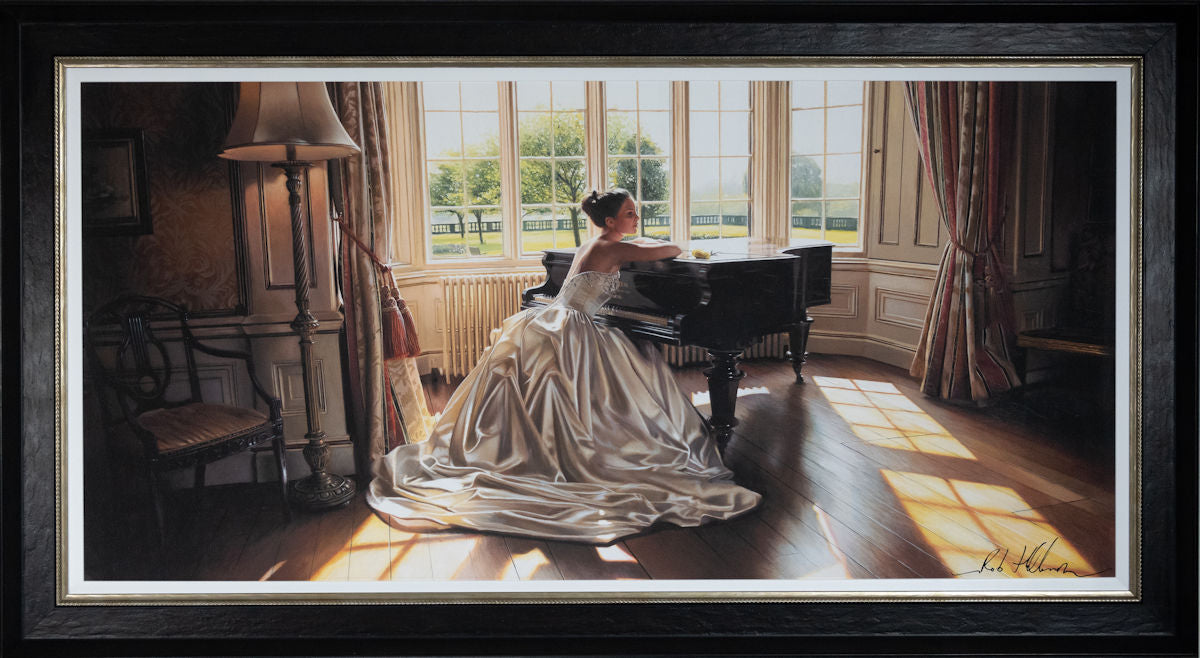 Sonnet Deluxe Framed Print on Board by Artist Rob Hefferan