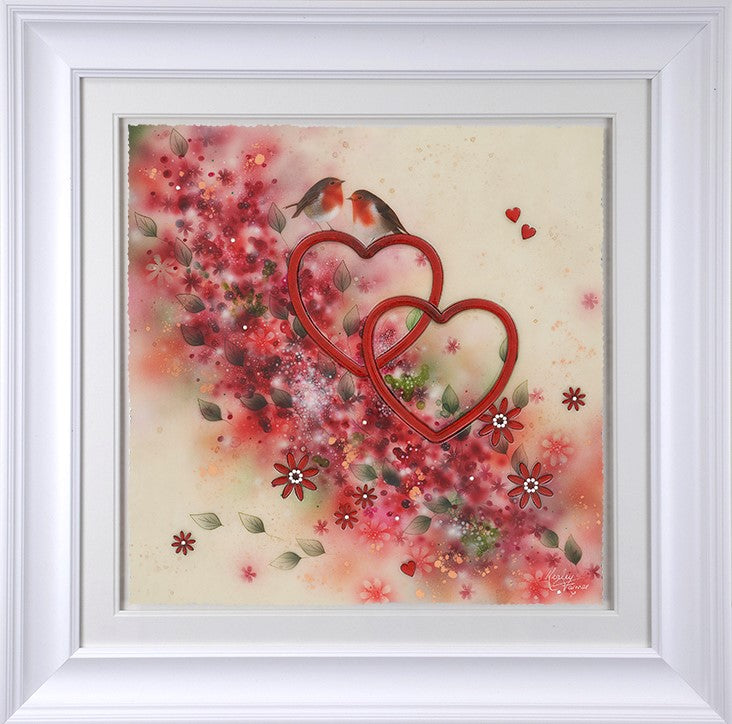 Soul Mates Framed Print on Paper by Artist Kealey Farmer