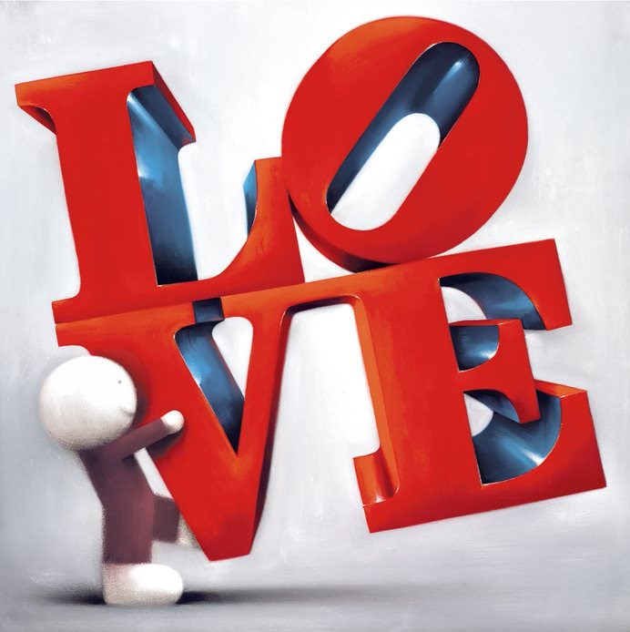 Stolen Love Mounted Print by Artist Doug Hyde