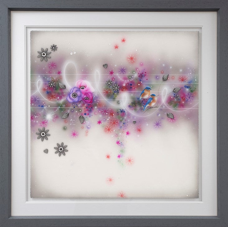 Symphony II Framed Print on Paper by Artist Kealey Farmer