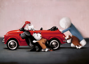 Teamwork Mounted Print by Artist Doug Hyde