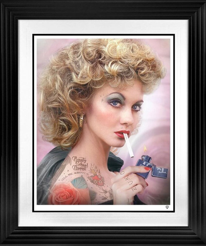 Tell Me About It Stud - Colour Framed Print on Paper by Artist JJ Adams