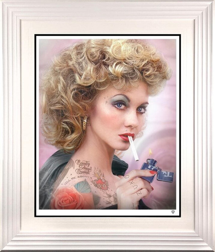 Tell Me About It Stud - Colour Framed Print on Paper by Artist JJ Adams