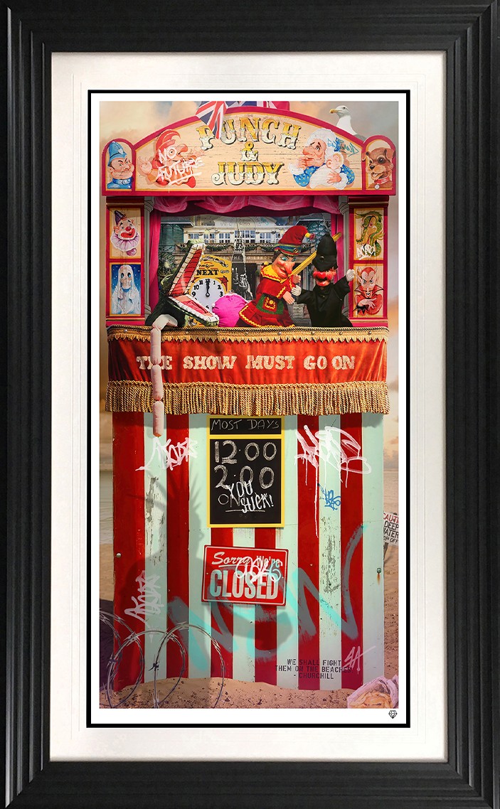 Thats The Way To Do It Framed Limited Edition Print on Paper by Artist JJ Adams