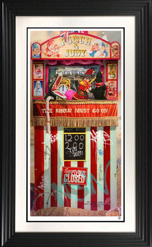 Thats The Way To Do It Framed Limited Edition Print on Paper by Artist JJ Adams