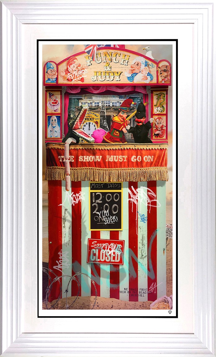 Thats The Way To Do It Framed Limited Edition Print on Paper by Artist JJ Adams