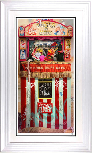 Thats The Way To Do It Framed Limited Edition Print on Paper by Artist JJ Adams