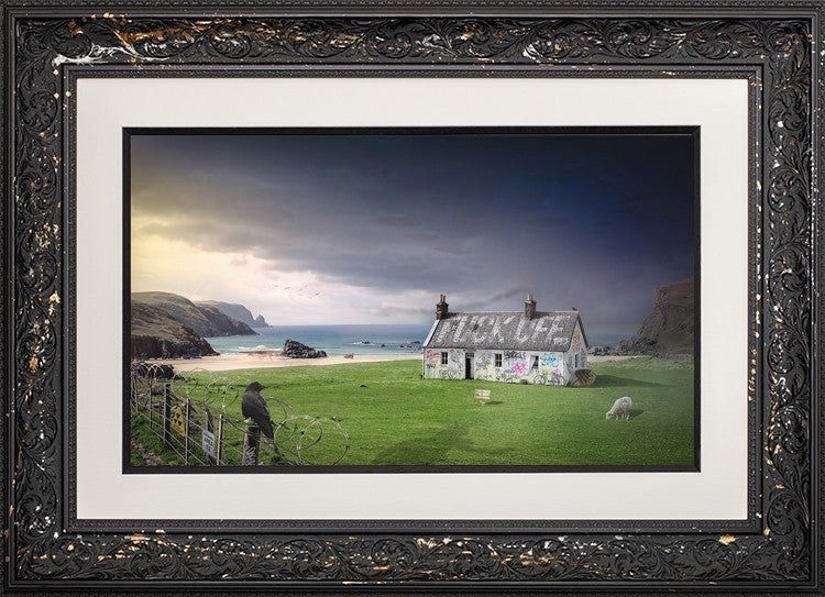 The Approaching Storm Framed Limited Edition Print on Paper by Artist JJ Adams
