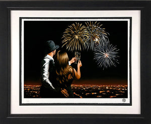 The Best Is Yet To Come Framed Print on Paper by Artist Richard Blunt