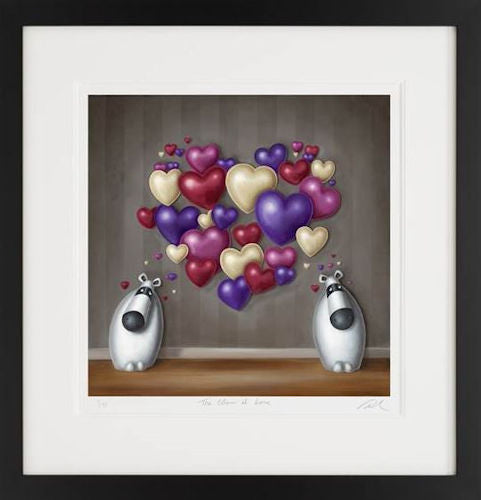 The Colour of Love Framed Print on Paper by Artist Peter Smith