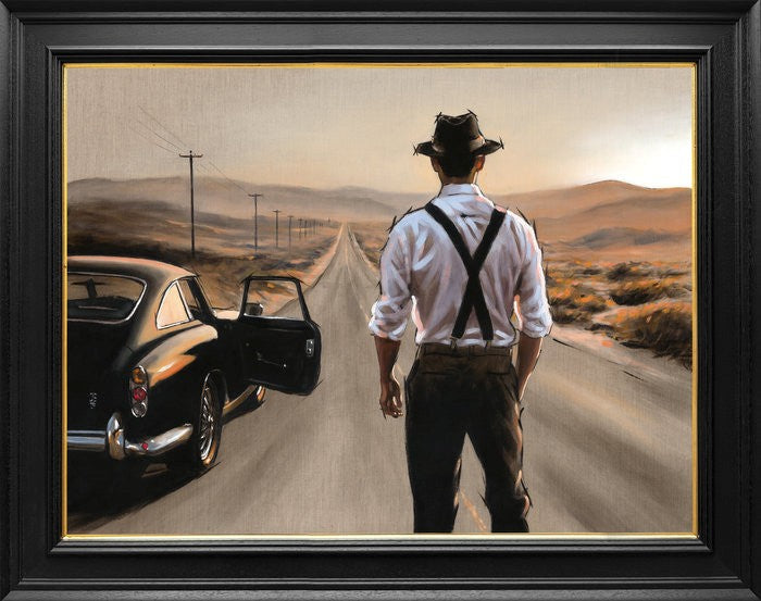 The Distance Within Signed Framed Limited Edition Print on Board by Artist Richard Blunt