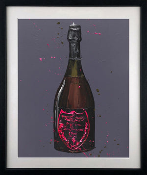 The Dom Rose Framed Print on Paper by Artist Paul Oz