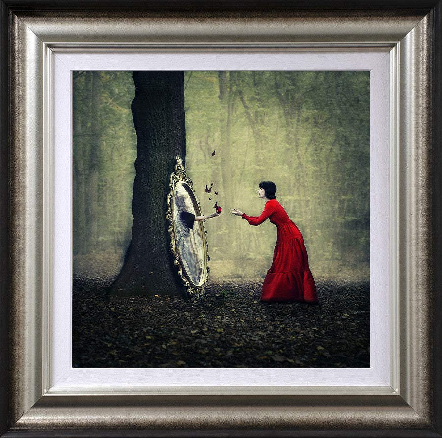 The Fairest Of Them All Framed Print on Paper by Artist Michelle Mackie