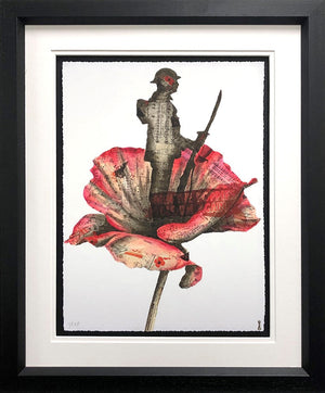 The Last Post Framed Print by Artist Chess