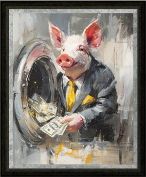 The Launderer Framed Signed Limited Edition Print on Board by Artist Boid