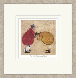 The Old Fashioned Sort Signed Framed Limited Edition Print on Paper by Artist Sam Toft