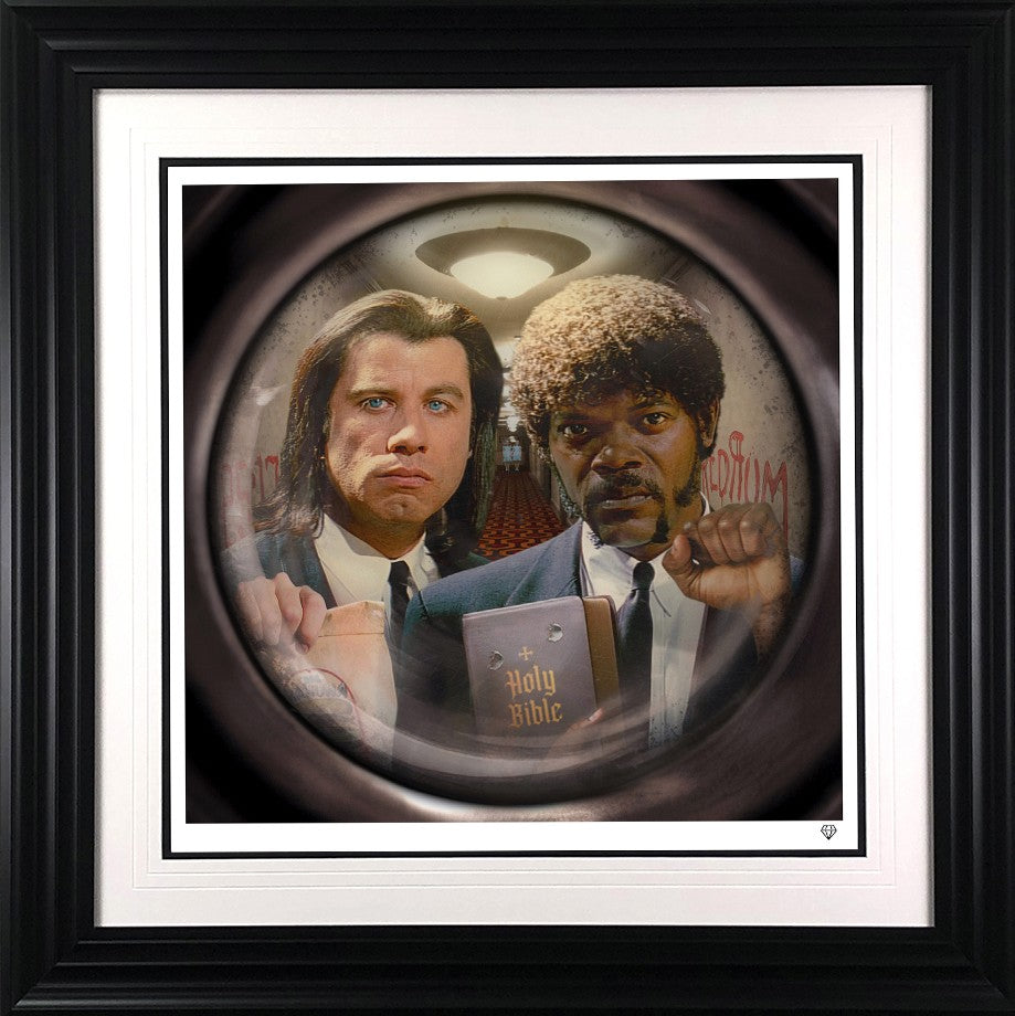 The Path of The Righteous Man Framed Limited Edition Print on Paper by Artist JJ Adams