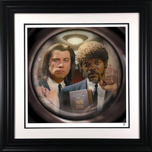 The Path of The Righteous Man Framed Limited Edition Print on Paper by Artist JJ Adams