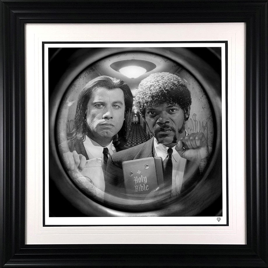 The Path of The Righteous Man Framed Limited Edition Print on Paper by Artist JJ Adams