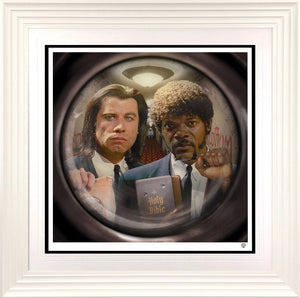 The Path of The Righteous Man Framed Limited Edition Print on Paper by Artist JJ Adams