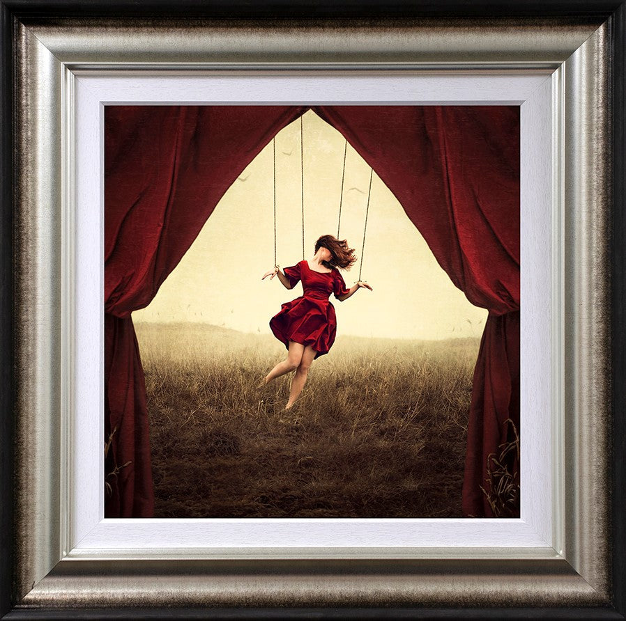 The Puppet Show Framed Print on Paper by Artist Michelle Mackie