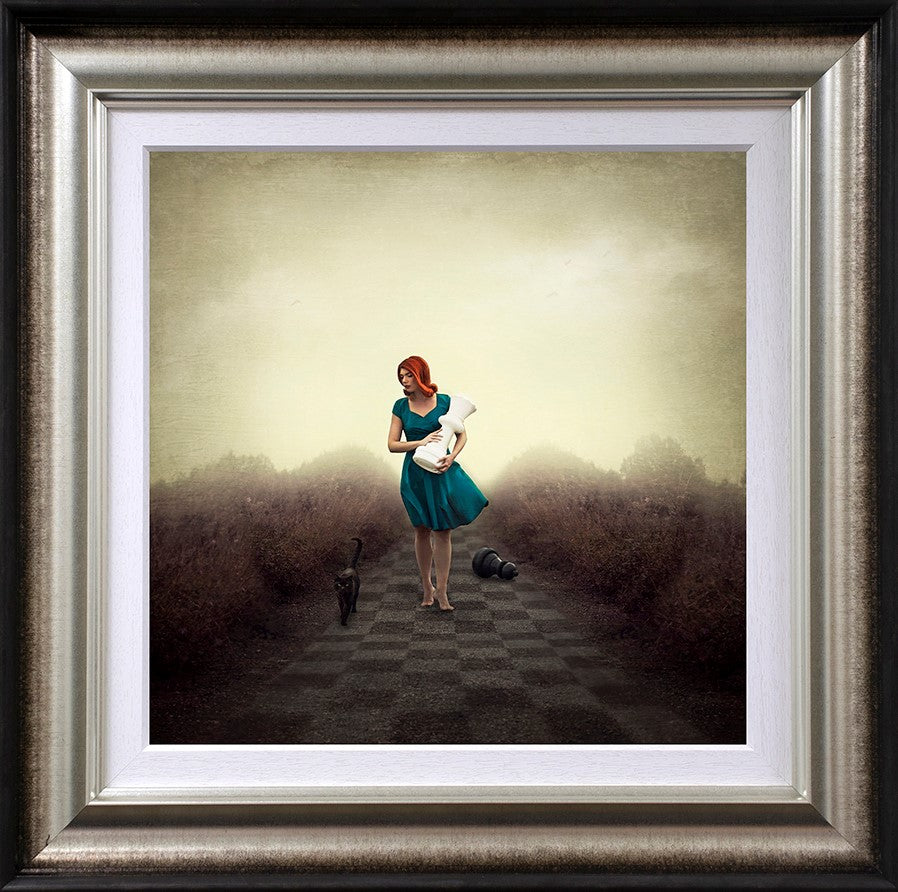 The Queens Gambit Framed Print on Paper by Artist Michelle Mackie