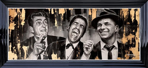 The Rat Pack Print by Artist Ben Jeffery