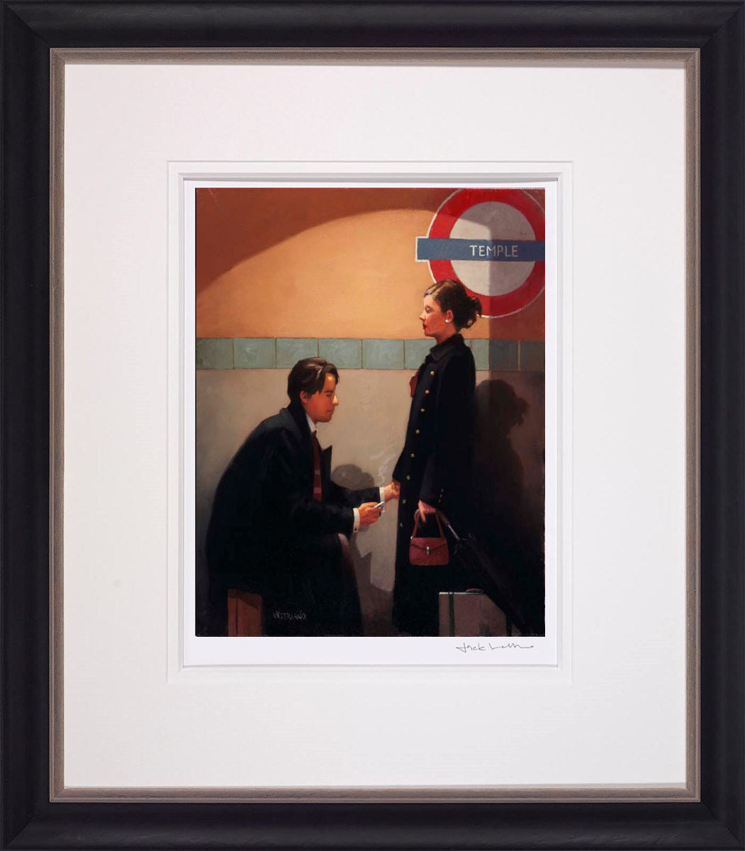 The Runaways Framed Print on Paper by Artist Jack Vettriano