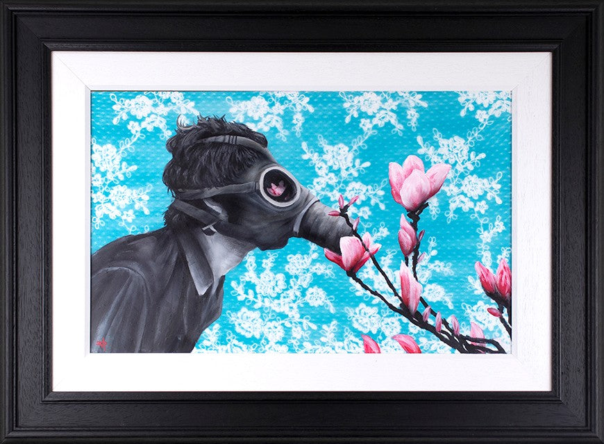 The Spring of 2020 Framed Signed Limited Edition Print on Paper by Artist Dean Martin