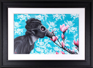 The Spring of 2020 Framed Signed Limited Edition Print on Paper by Artist Dean Martin