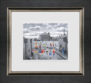 The World in Motion Framed Signed Limited Edition Print by Artist Leigh Lambert