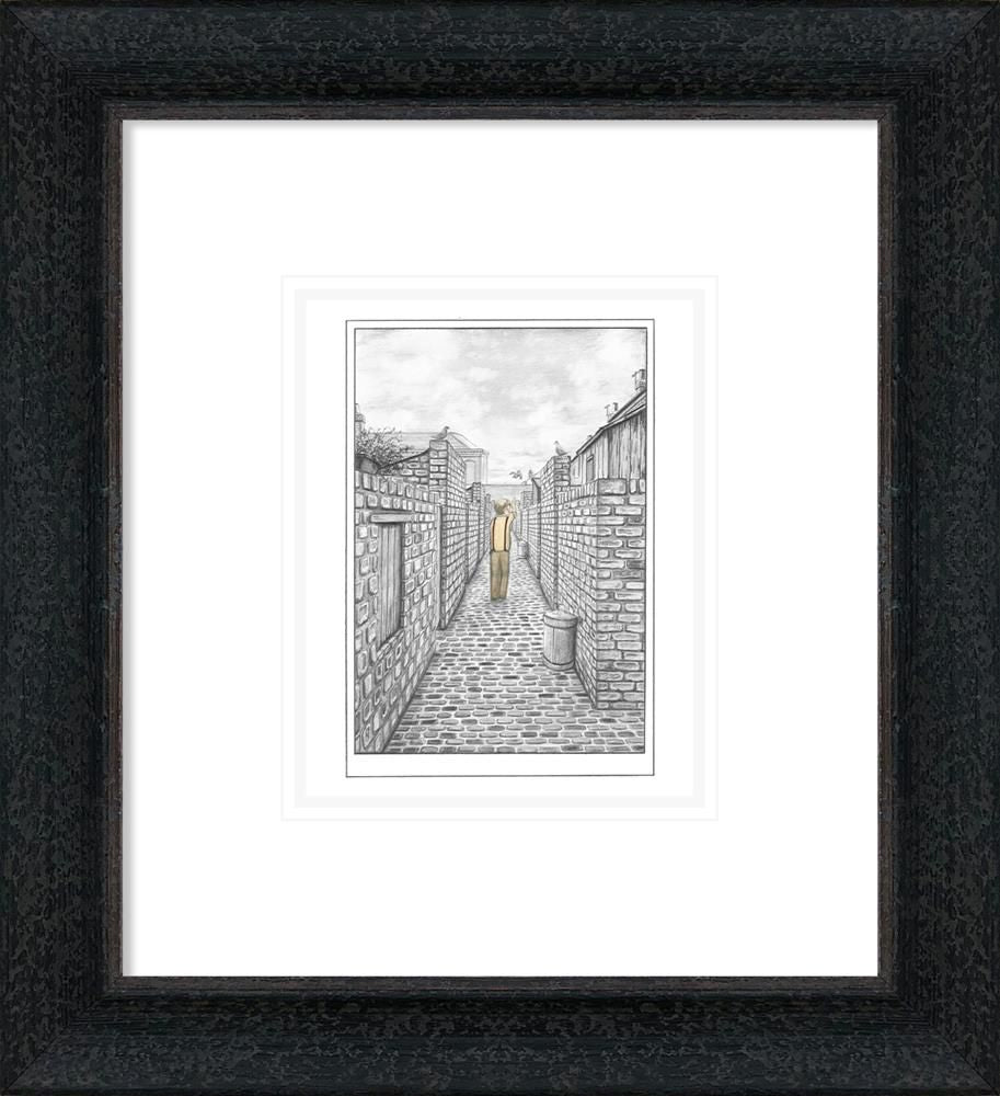 They Always Come Home Signed Framed Limited Edition Print on Paper by Artist Leigh Lambert