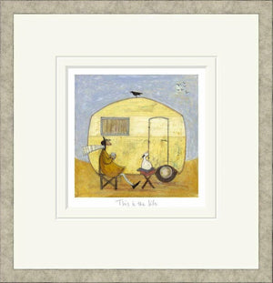 This Is The Life Signed Framed Limited Edition Print on Paper by Artist Sam Toft