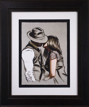 This Love II Framed Print on Paper by Artist Richard Blunt