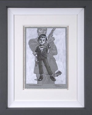 Thunder Paul Framed Signed Limited Edition Print on Paper by Artist Craig Davison