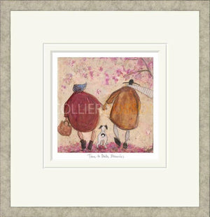 Time To Make Memories Signed Framed Limited Edition Print on Paper by Artist Sam Toft