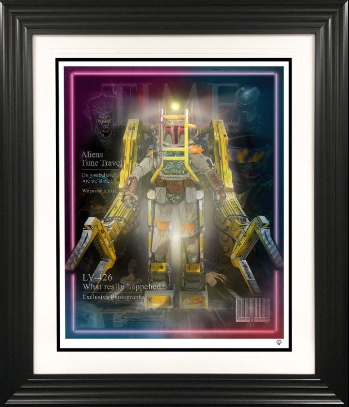 Time Travellers Return Framed Print on Paper by Artist JJ Adams