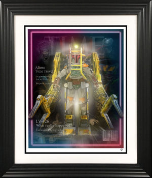 Time Travellers Return Framed Print on Paper by Artist JJ Adams