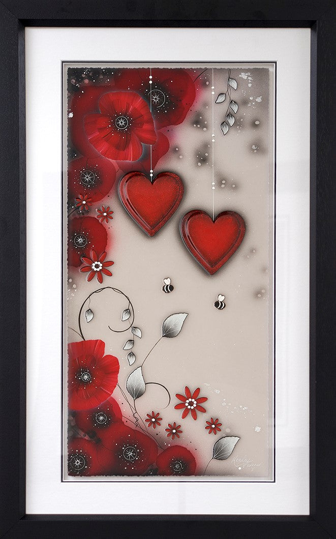 Together Again Framed Print on Paper by Artist Kealey Farmer