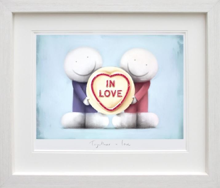 Together in Love Framed Print by Artist Doug Hyde