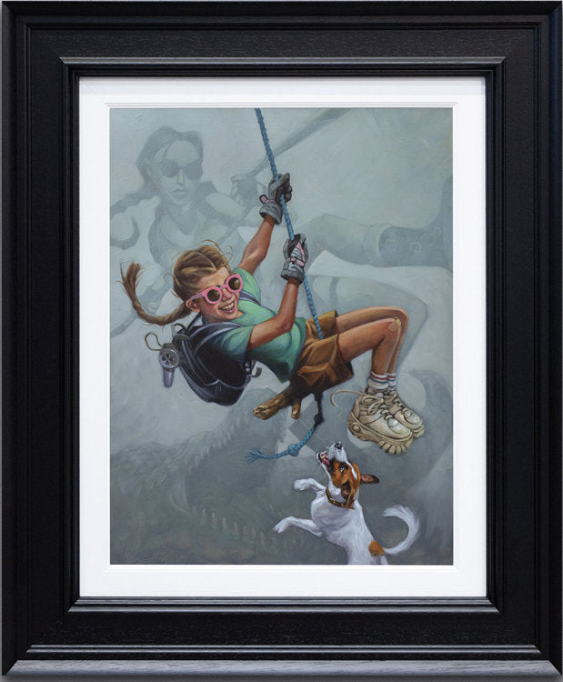 Tomb Me Tomb You Framed Canvas on Board by Artist Craig Davison