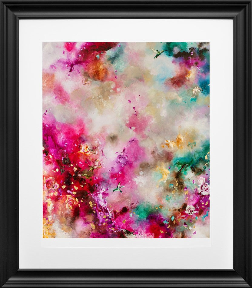 Transcend I Framed Print on Paper by Artist Katy Jade Dobson