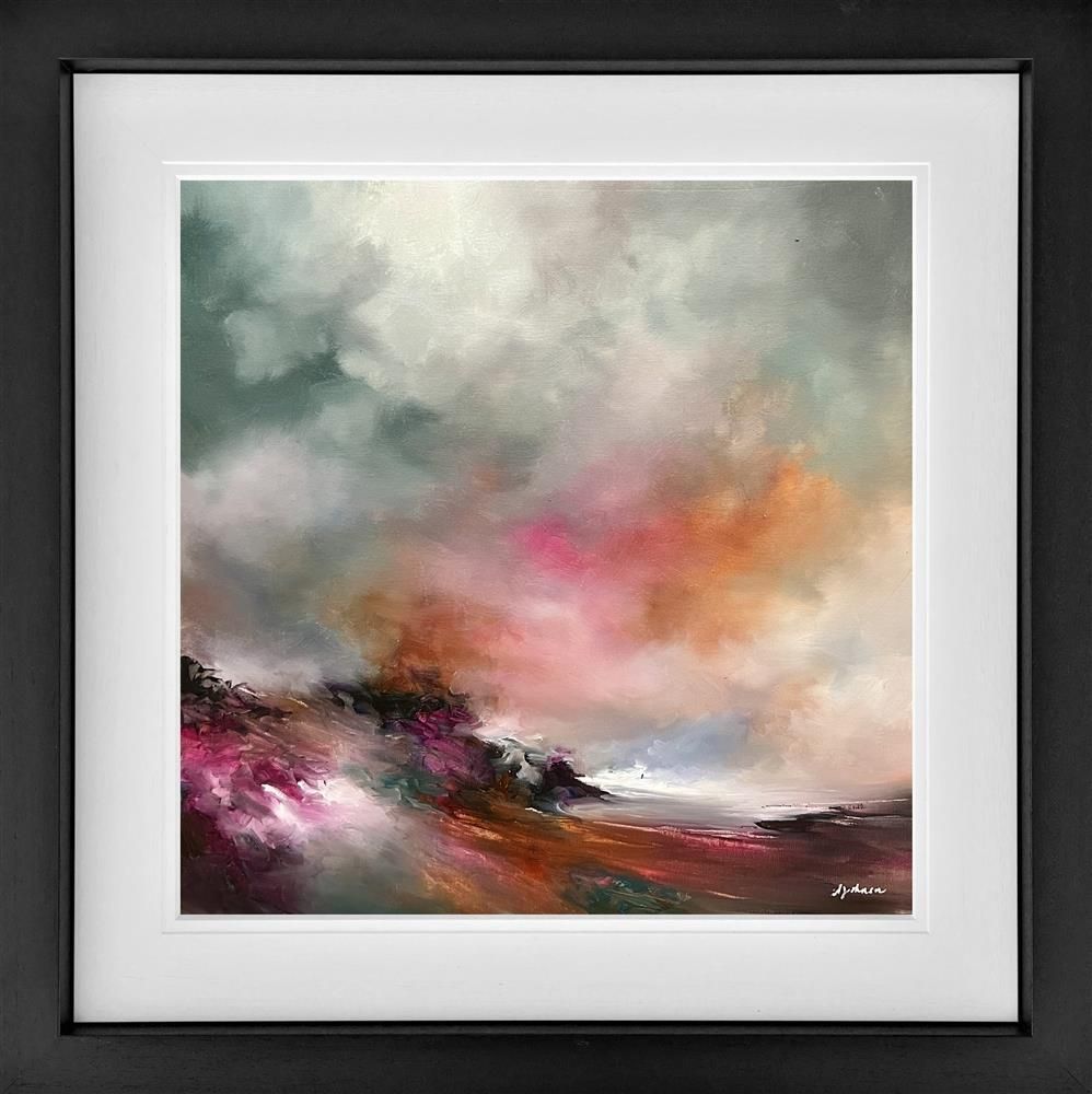 Transcending Flame Print by Artist Alison Johnson