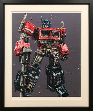 Transform And Roll Out Framed Print on Paper by Artist Paul Oz